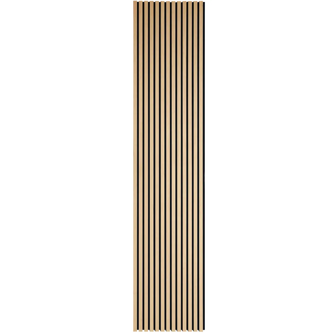 Akustikpanel i egetræsfiner 2400x520x18 mm