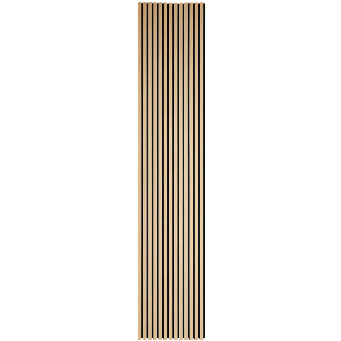 Akustikpanel i egetræsfiner 2600x520x18 mm