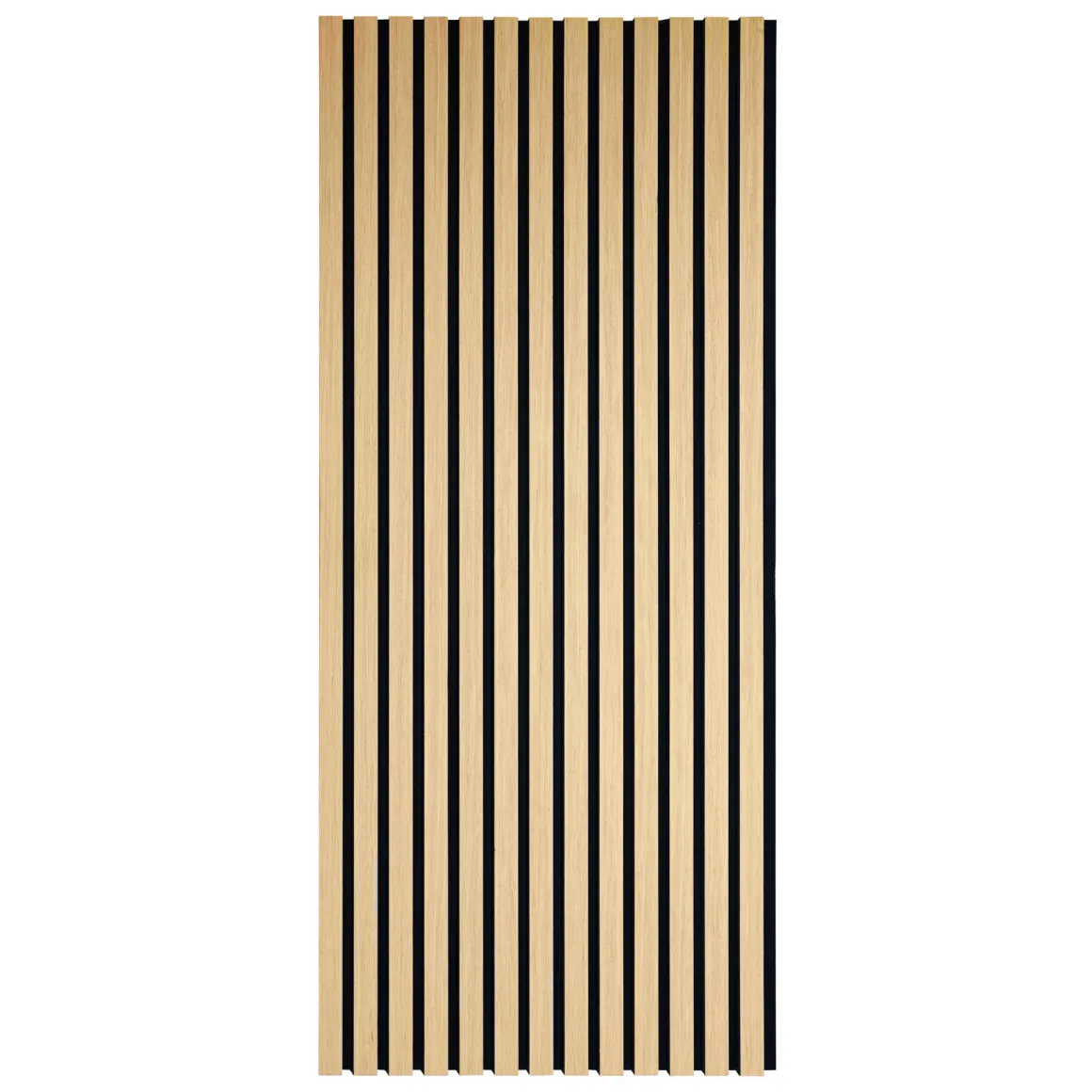 Akustikpanel i egetræsfiner 1200x520x18 mm