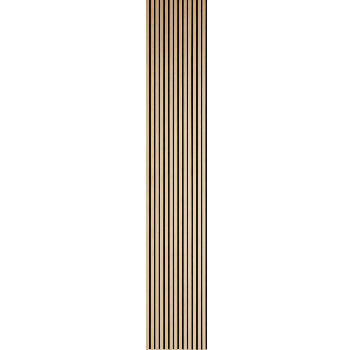 Akustikpanel i egetræsfiner 3000x520x18 mm