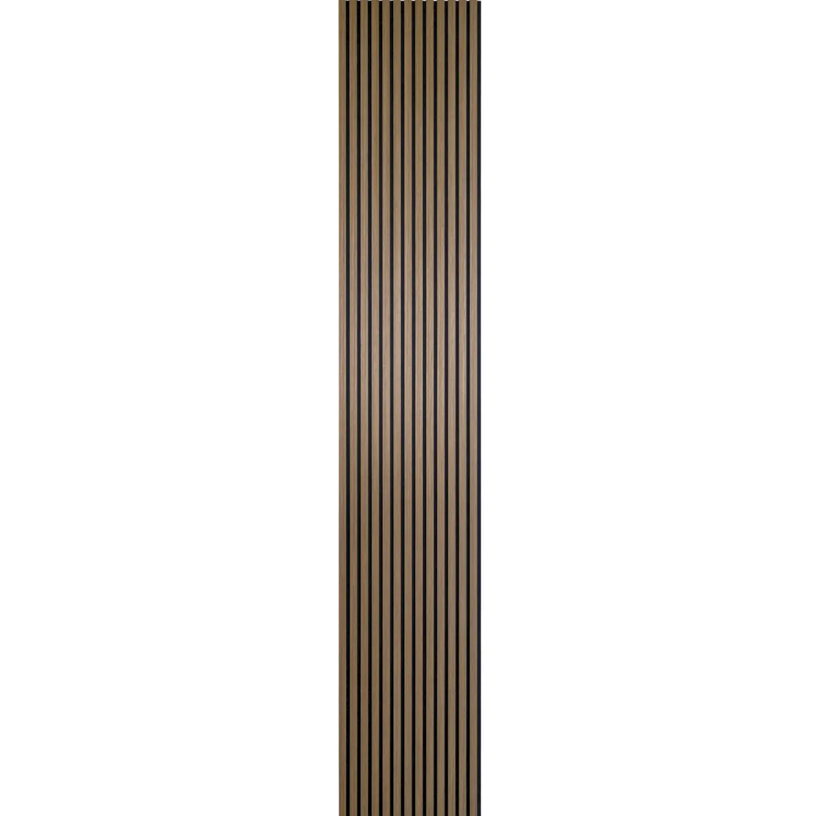 Akustikpanel i røget egetræsfiner 3000x520x18 mm