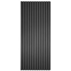 Akustikpanel i sort egetræsfiner 1200x520x18 mm