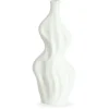 Alva keramik vase hvid 25 cm