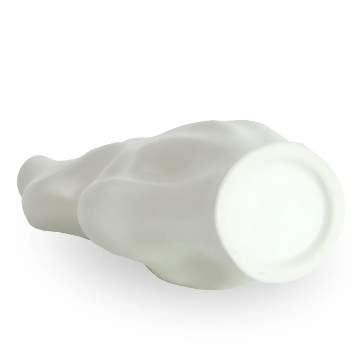 Alva keramik vase hvid 25 cm