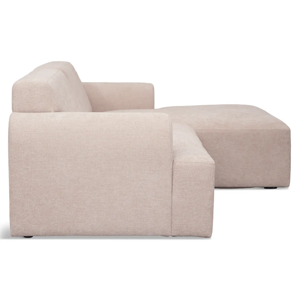 Arianna chaiselong sofa cream - Højrevendt