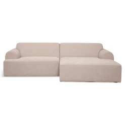 Arianna chaiselong sofa cream - Højrevendt
