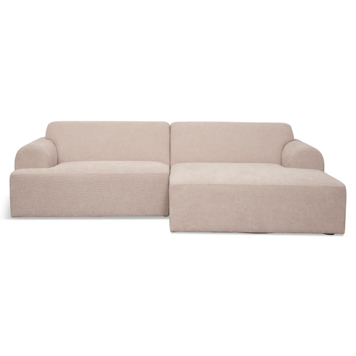 Arianna chaiselong sofa cream - Højrevendt