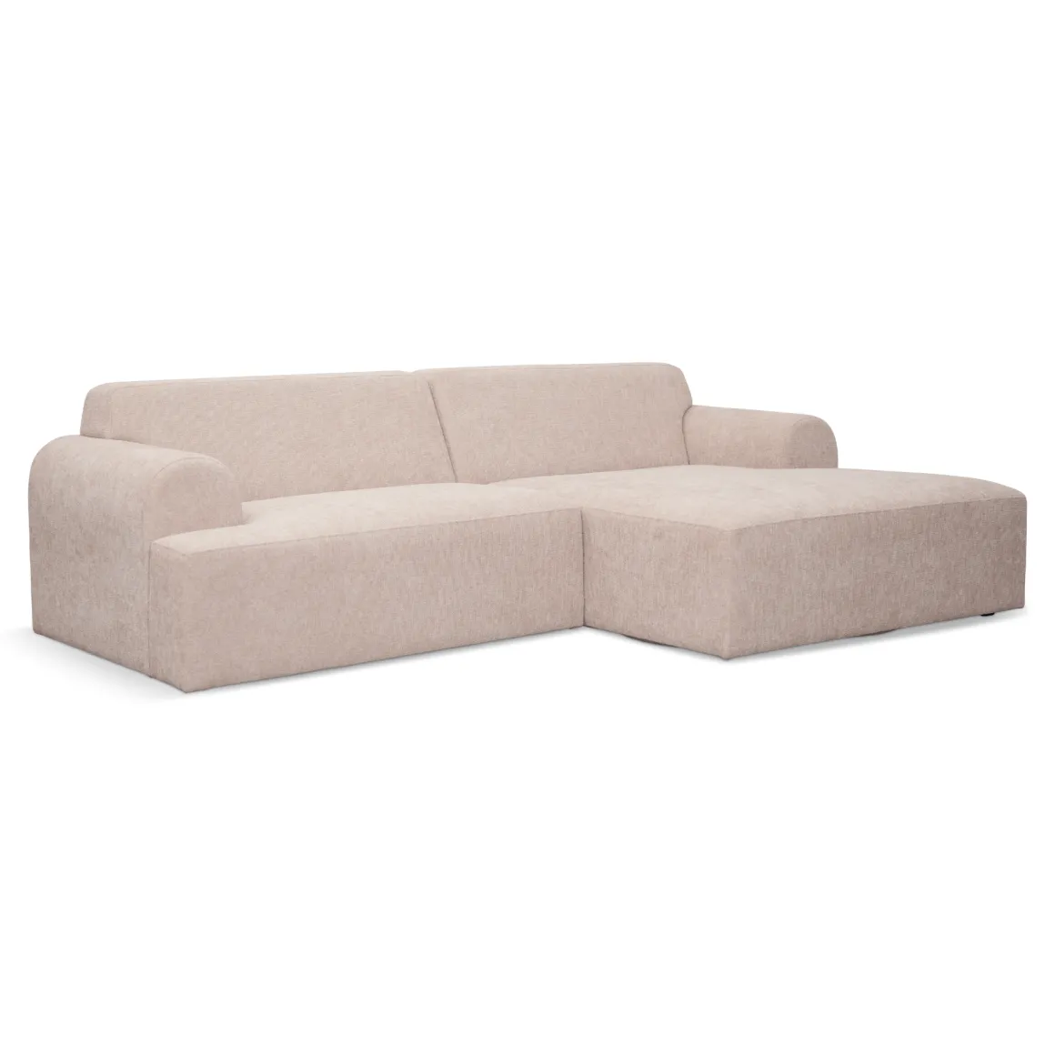 Arianna chaiselong sofa cream - Højrevendt
