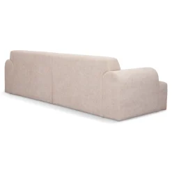 Arianna chaiselong sofa cream - Højrevendt