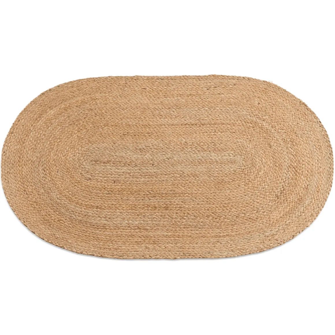 Arthur oval tæppe - Jute 70x120 cm