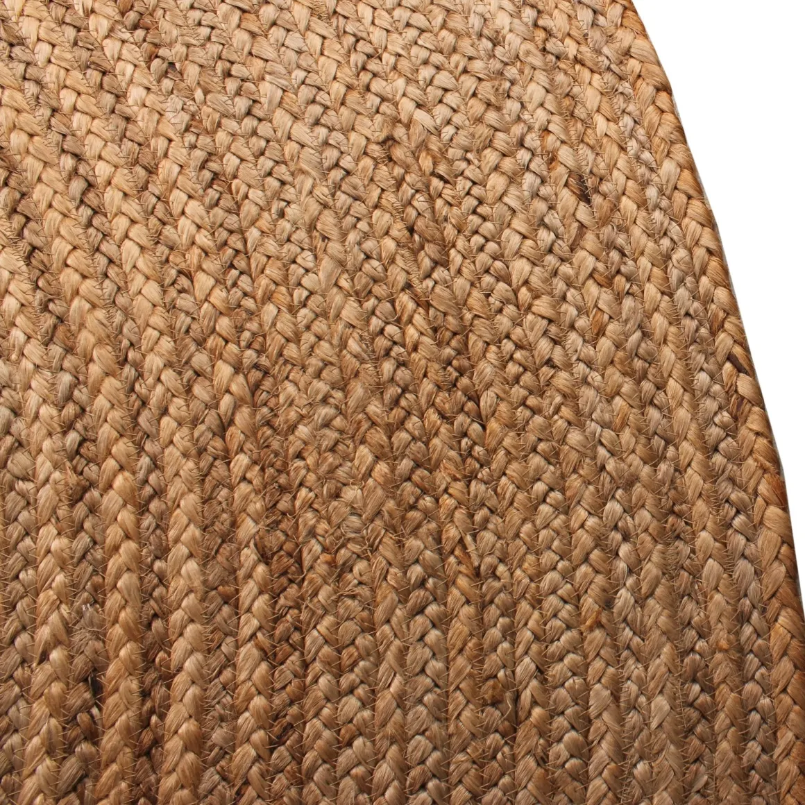 Arthur rundt tæppe - Jute Ø90 cm