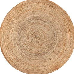 Arthur rundt tæppe - Jute Ø180 cm