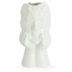 Asti keramik vase i hvid 19,8 cm