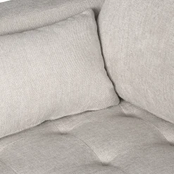 Brandy - Højrevendt og venstrevendt vendbar chaiselong sofa beige - L: 290 x D: 96 x H: 80 cm