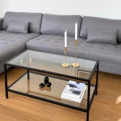 Brandy - Højrevendt og venstrevendt vendbar chaiselong sofa grå - L: 290 x D: 96 x H: 80 cm