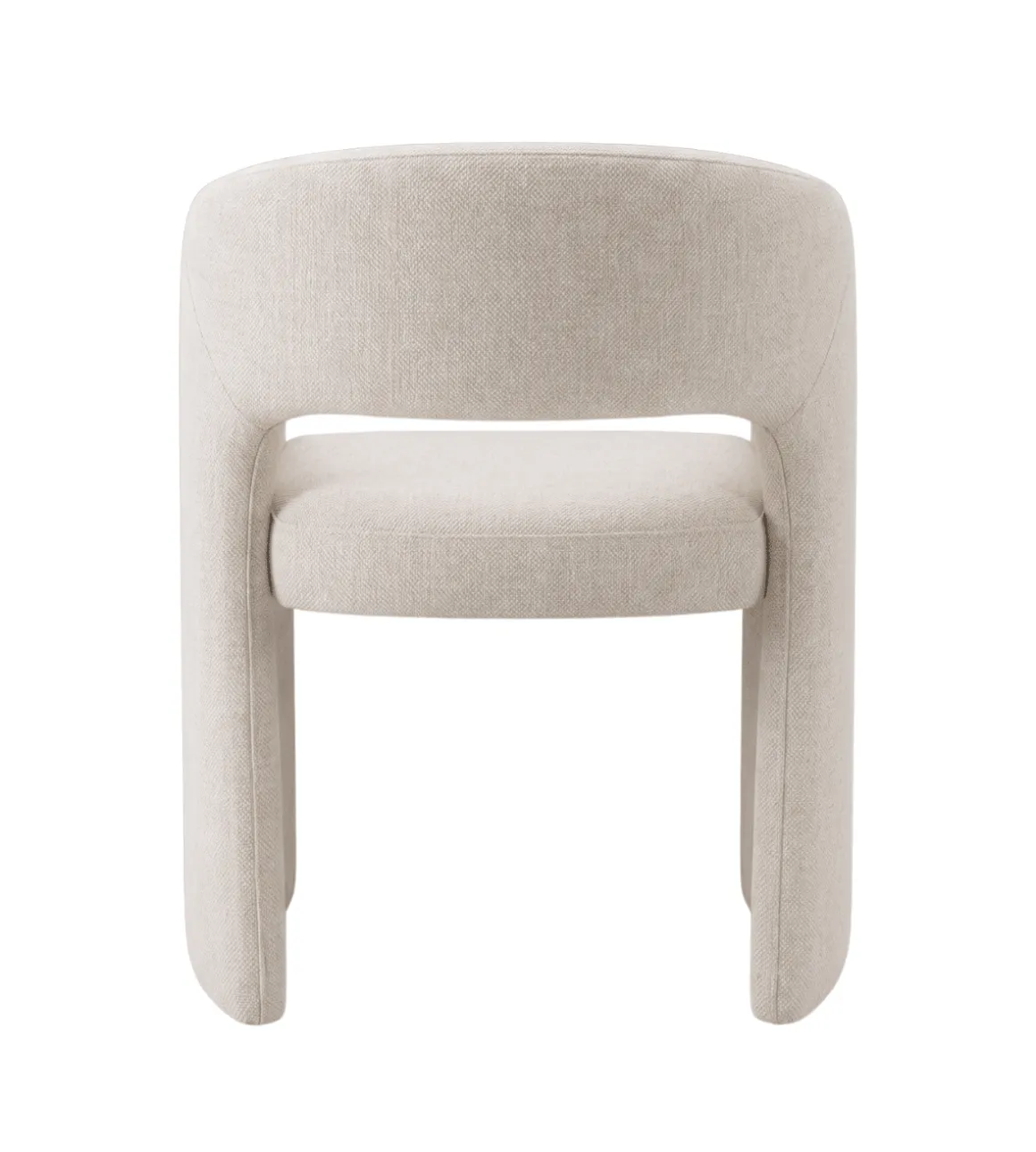 Daniella spisebordsstol med armlæn i beige