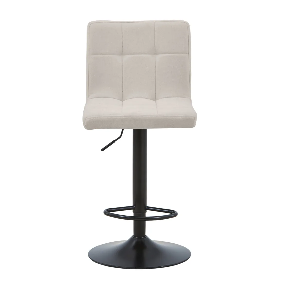 Diana - beige justerbar barstol med drejefunktion 360 grader