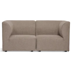 Emilia modulsofa i sand 2 moduler L: 158 X D: 79 X H: 72 cm