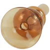 Fendi glas lysestage amber 15 cm