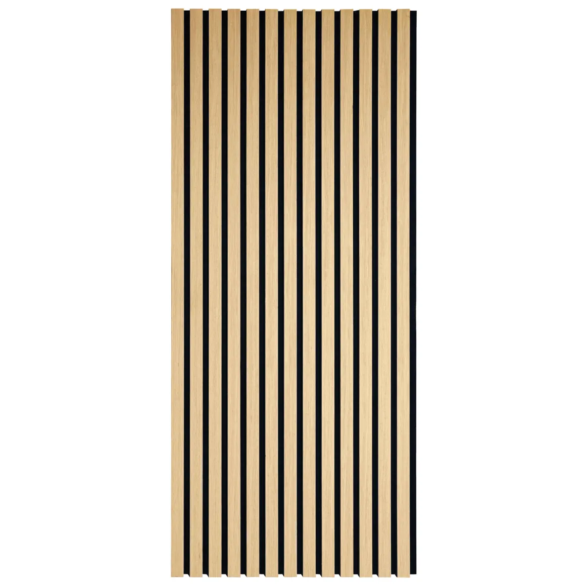 Fleksibel akustikpanel i egetræsfiner 1200x520x18 mm