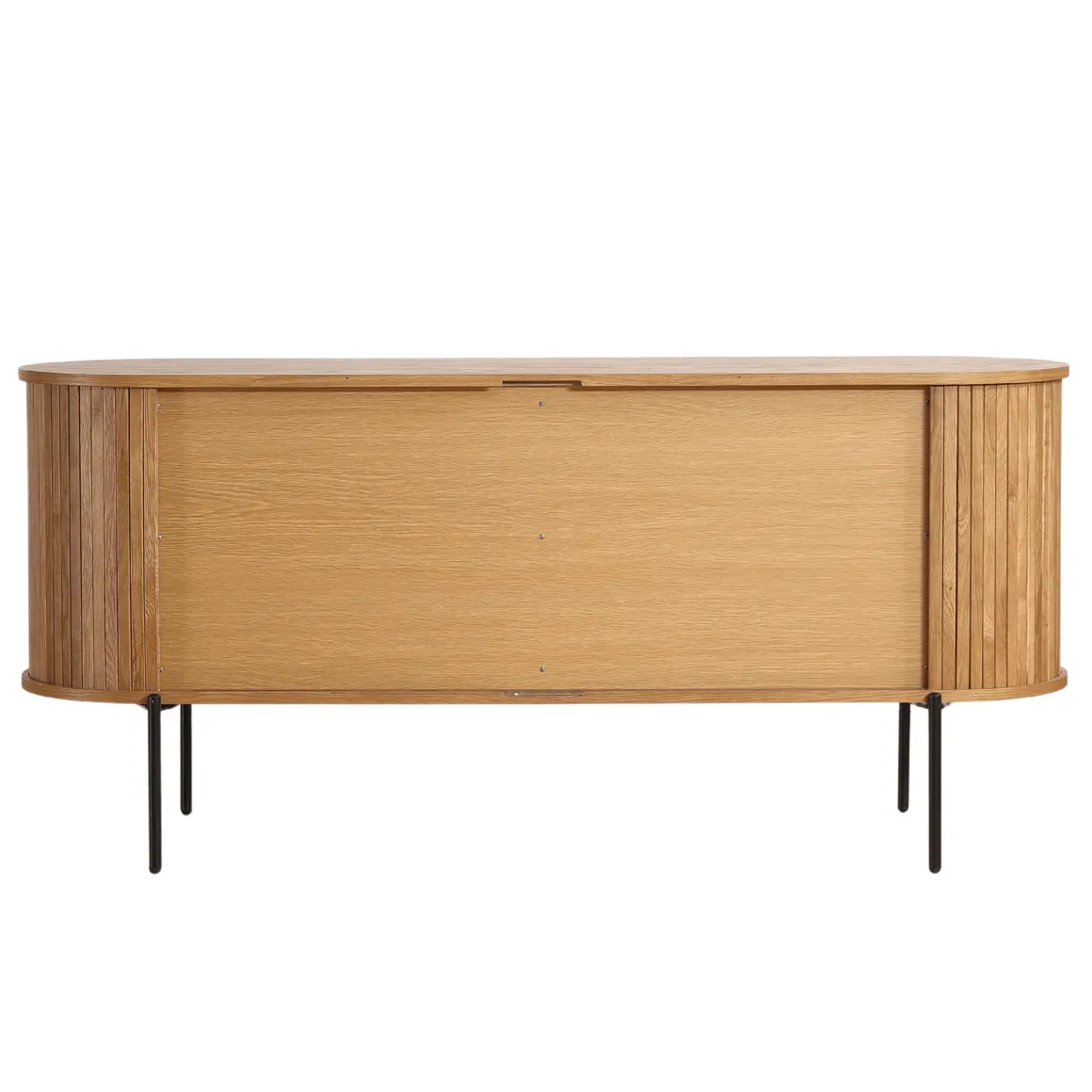 Florence jalousi skab med lameller i eg 160x45x75 cm