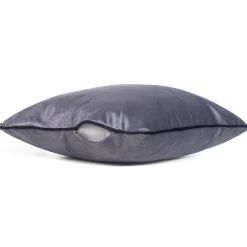 Gabi pyntepude - Sølvgrå velour 45x45 cm