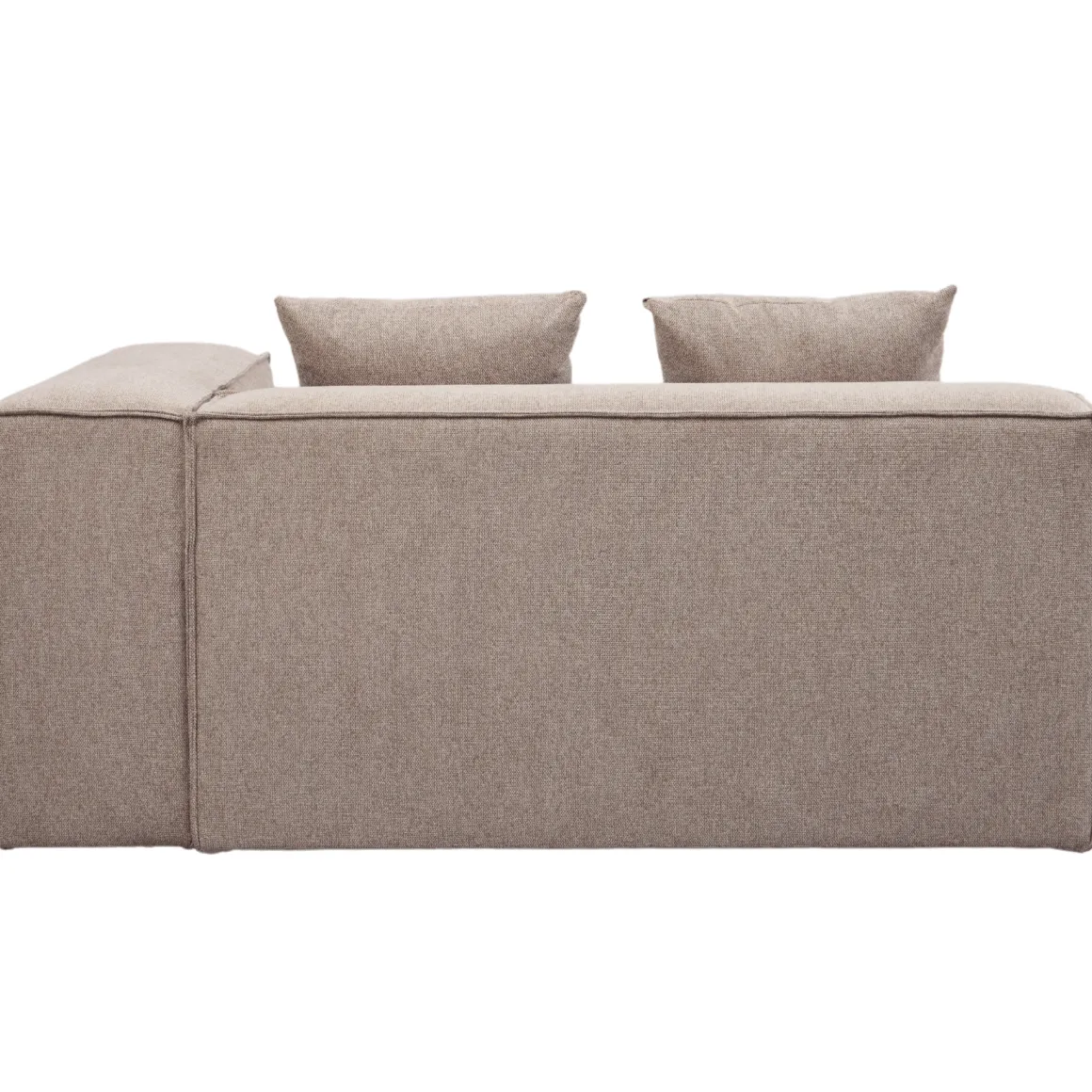 Hailey højre chaiselong modul i sand L: 147 X D: 148 X H: 65 cm