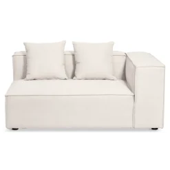 Hailey højre modul i beige L: 147 X D: 100 X H: 65 cm