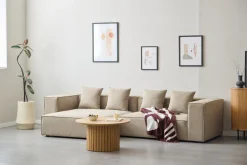 Hailey midtermodul i sand L: 121 X D: 100 X H: 65 cm