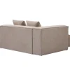 Hailey venstre chaiselong modul i sand L: 147 X D: 148 X H: 65 cm
