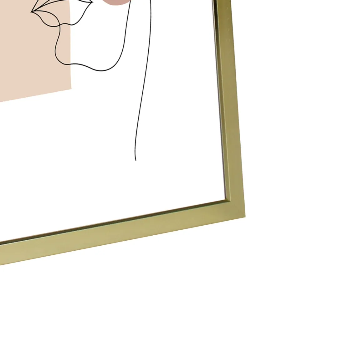 Ibi billedramme 21x30 cm guld