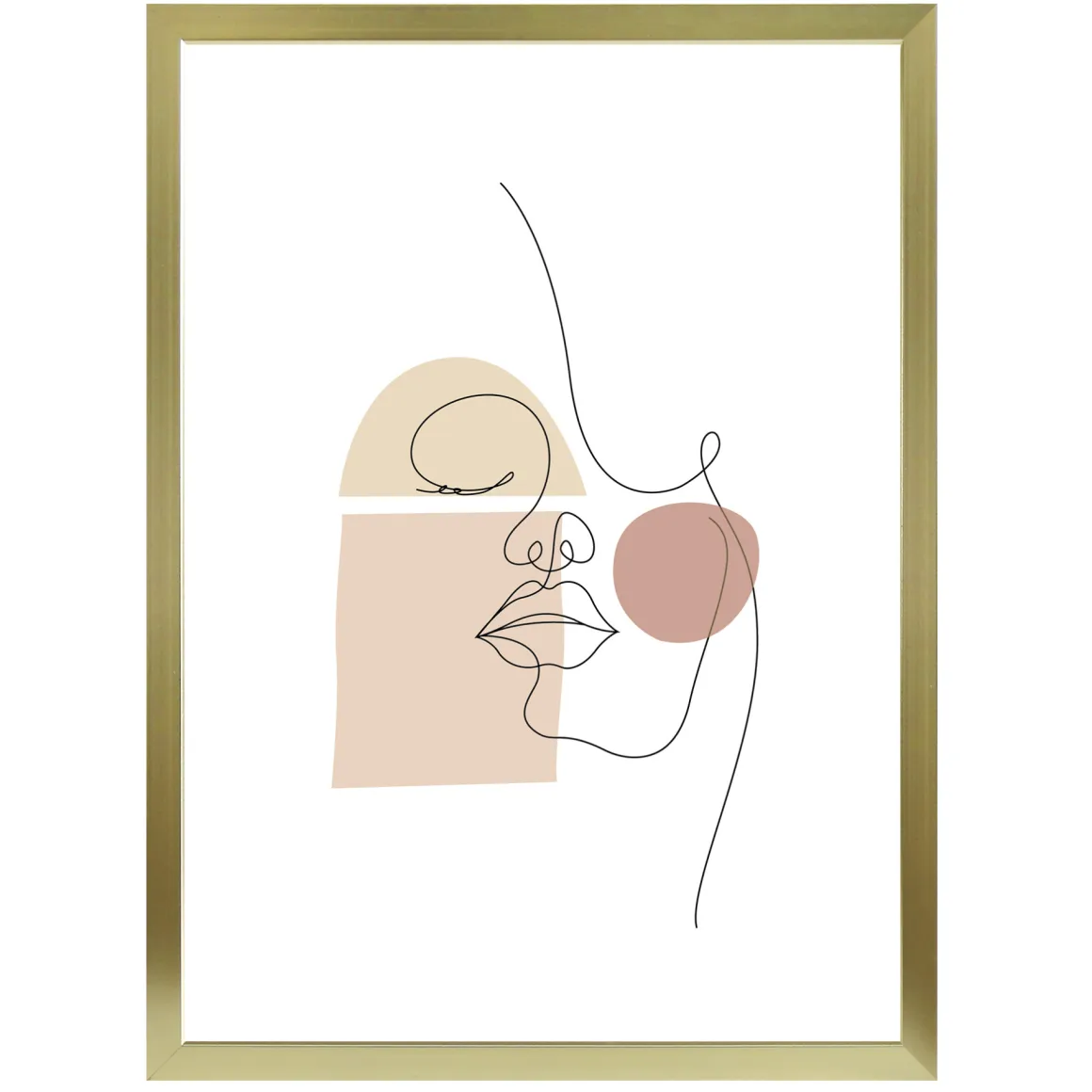 Ibi billedramme 13x18 cm guld