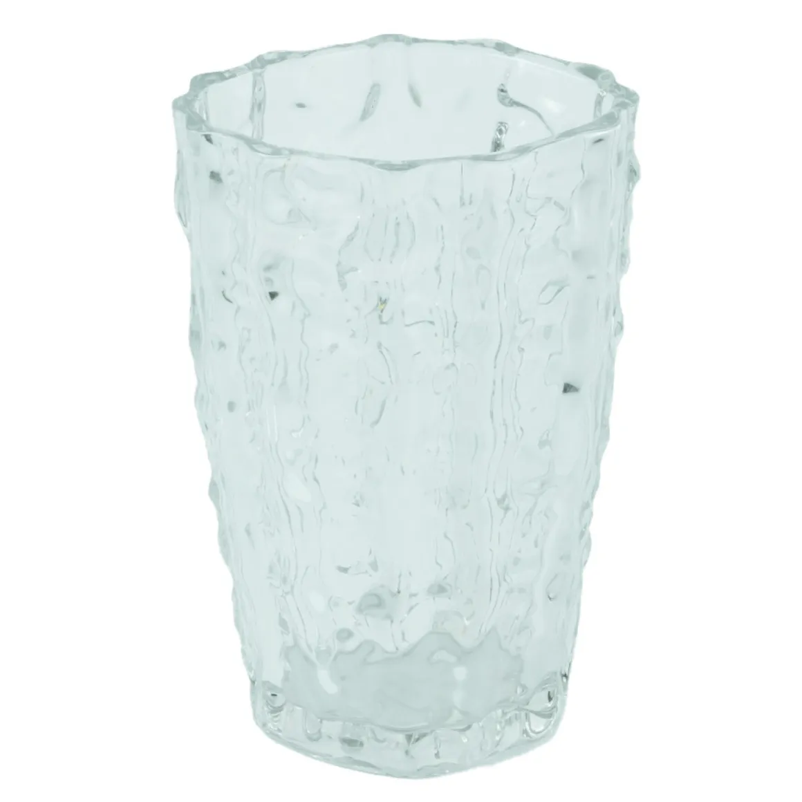 Iris glas vase multifarvet 28 cm