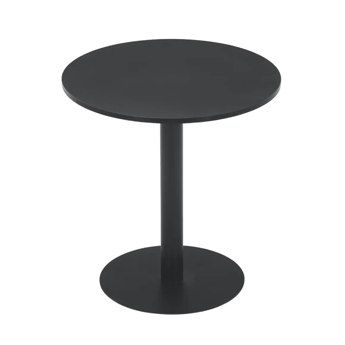 Lara sort rundt cafebord Ø70 cm