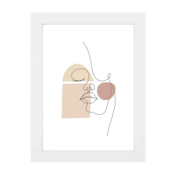Lea billedramme 13x18 cm hvid