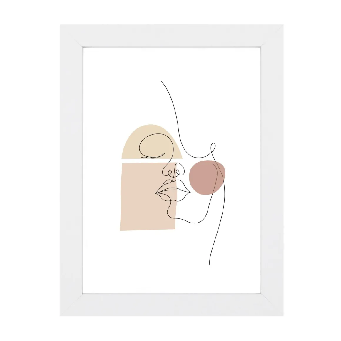 Lea billedramme 13x18 cm hvid