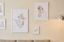 Lea billedramme 50x70 cm hvid