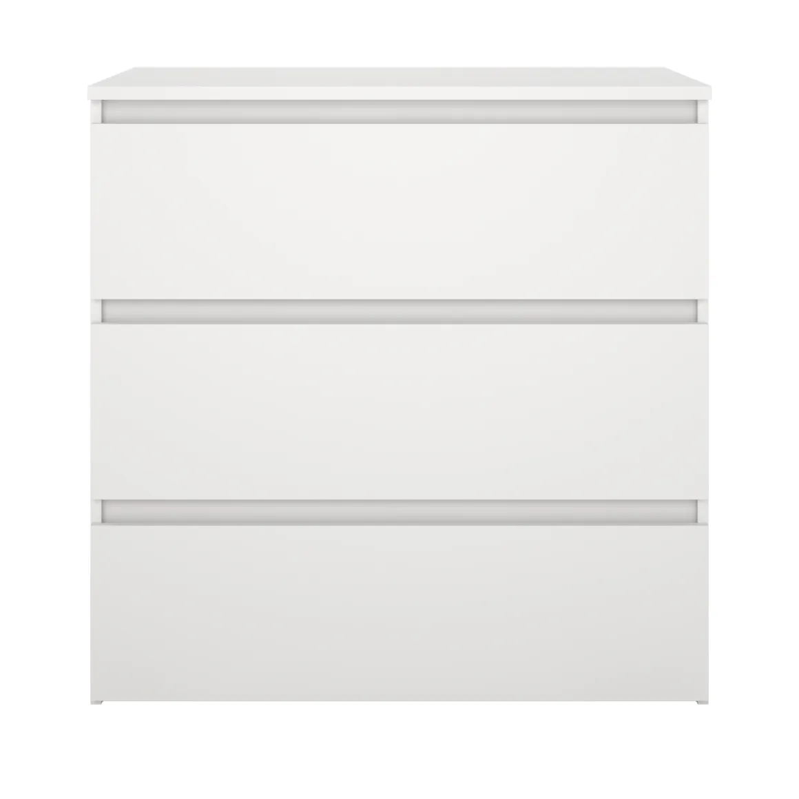 Maise kommode H:70 x B:70 x D:41 cm med 3 skuffer i hvid