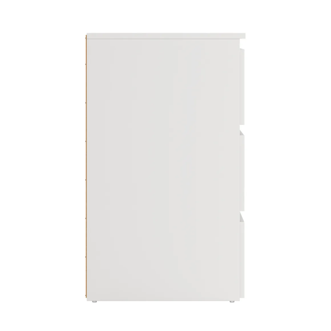 Maise kommode H:70 x B:70 x D:41 cm med 3 skuffer i hvid