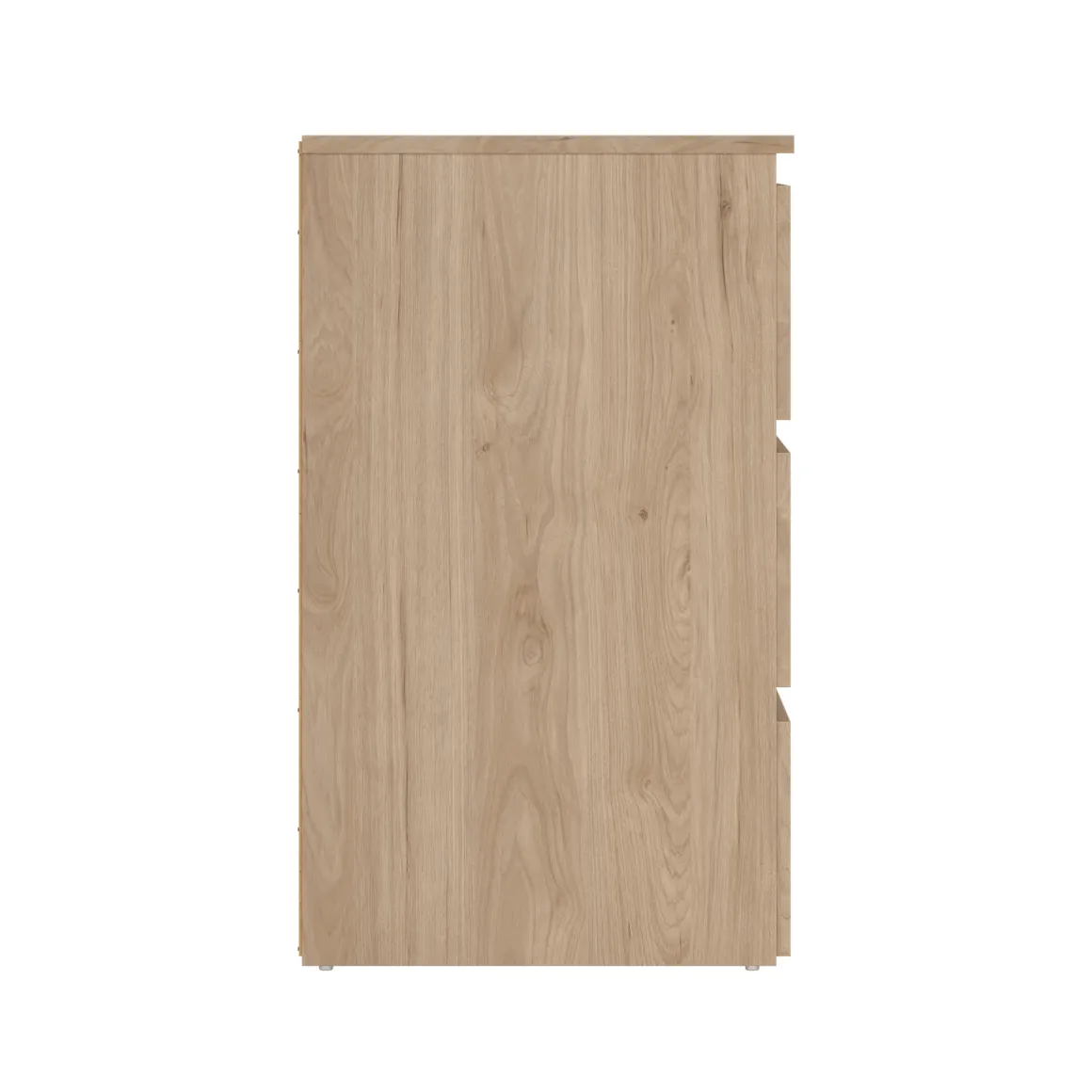 Maise kommode H:70 x B:70 x D:41 cm med 3 skuffer i egelook