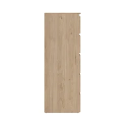 Maise kommode H:114 x B:65 x D:41 cm med 5 skuffer i egelook