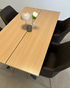 Marly Plankebord i egetræsfiner 150x80x75 cm