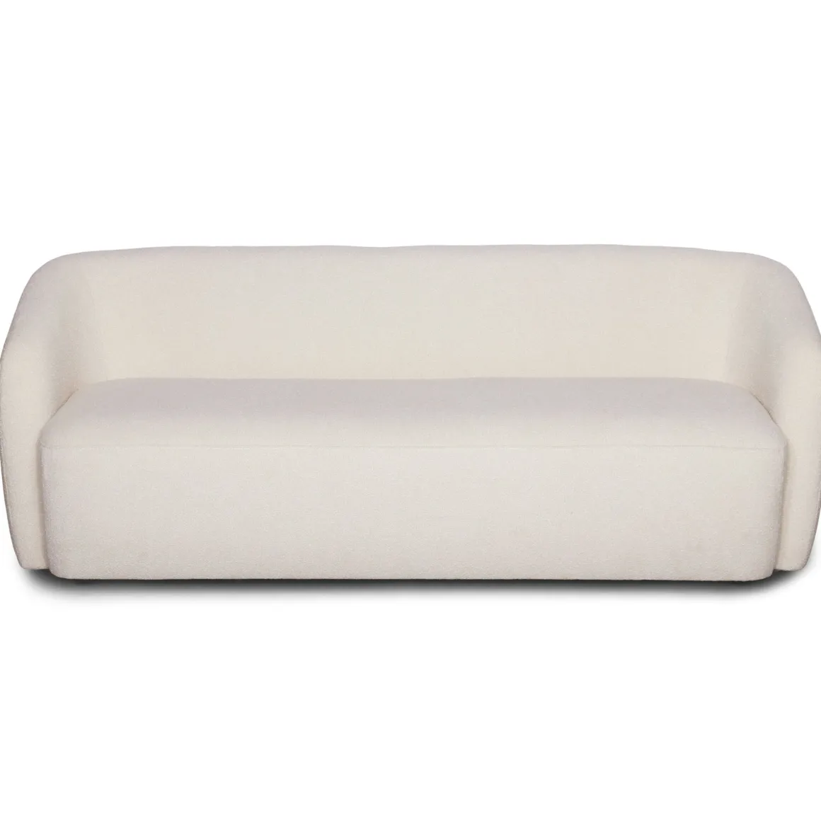 Melisa - 2 personers sofa i hvid boucle L: 173 x D: 84 x H: 66 cm