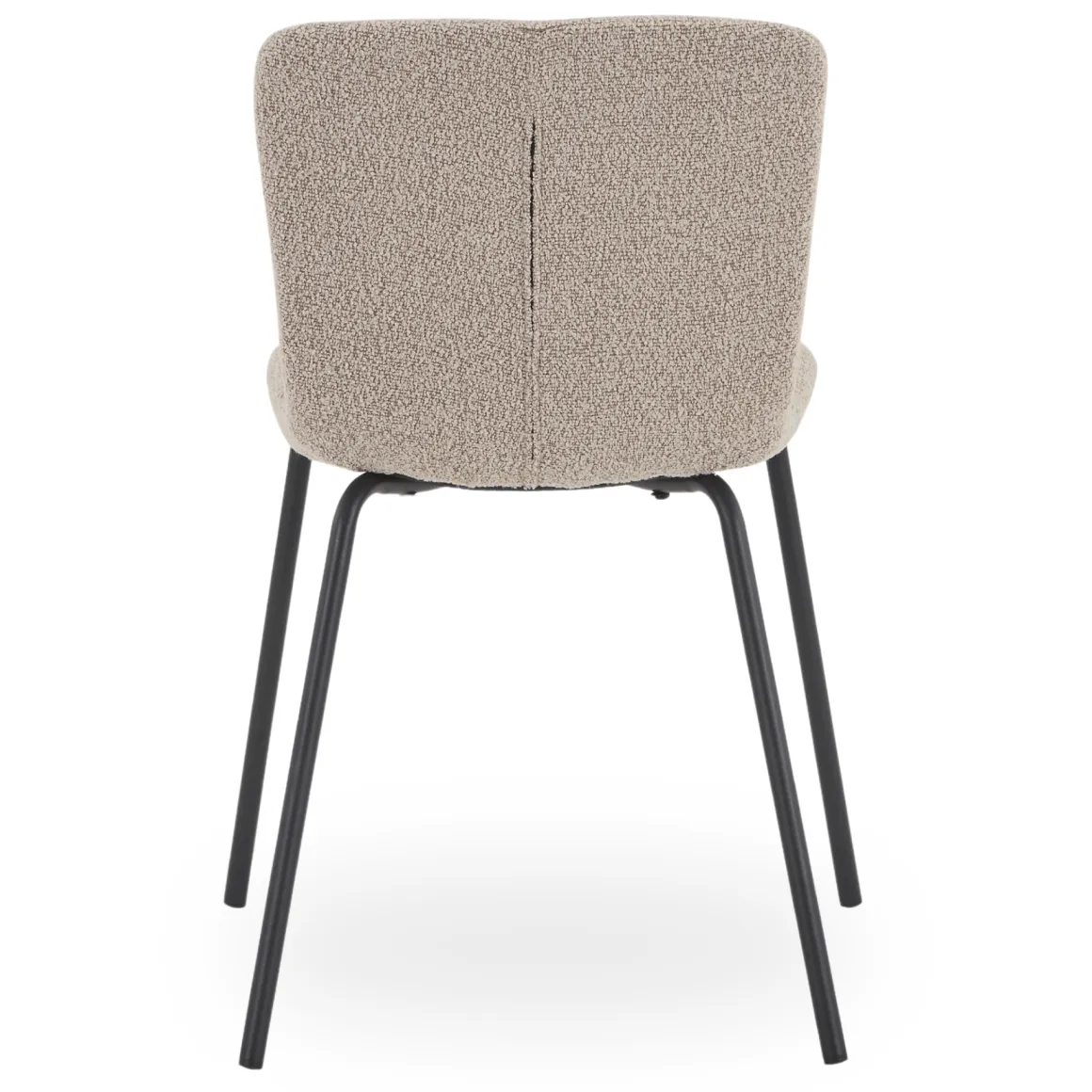 Miley spisebordsstol i beige boucle