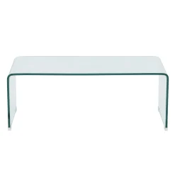 Nicole glas sofabord 95x45x35 cm