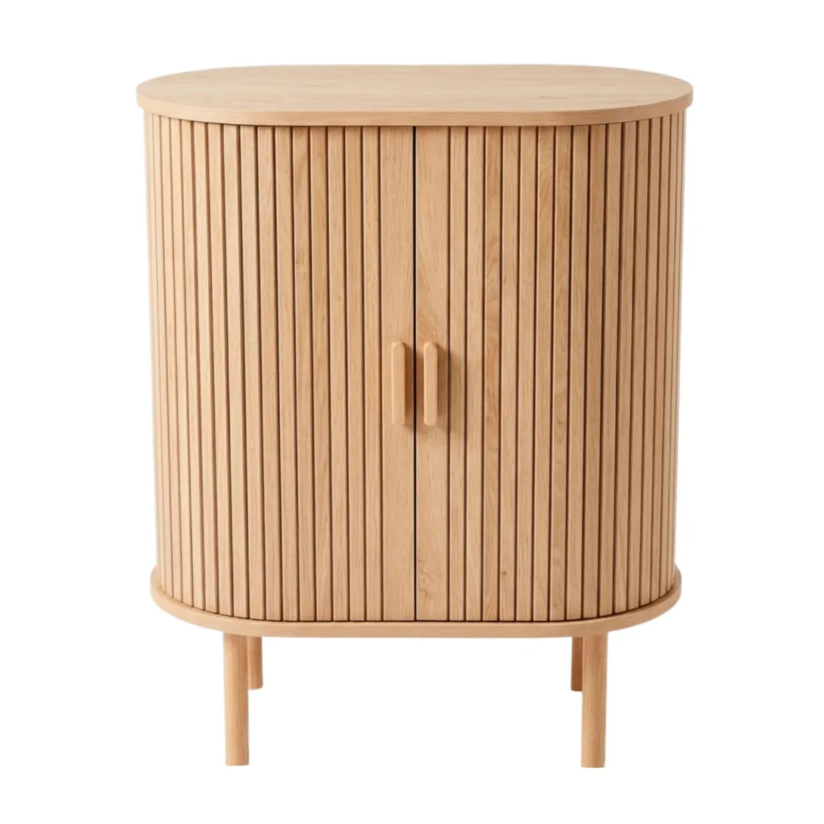 Penelope skab med jalousilåger i eg - 70x40x85 cm