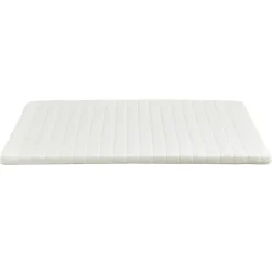 Premium Aksel hvid topmadras i memoryskum 140x200x7 cm