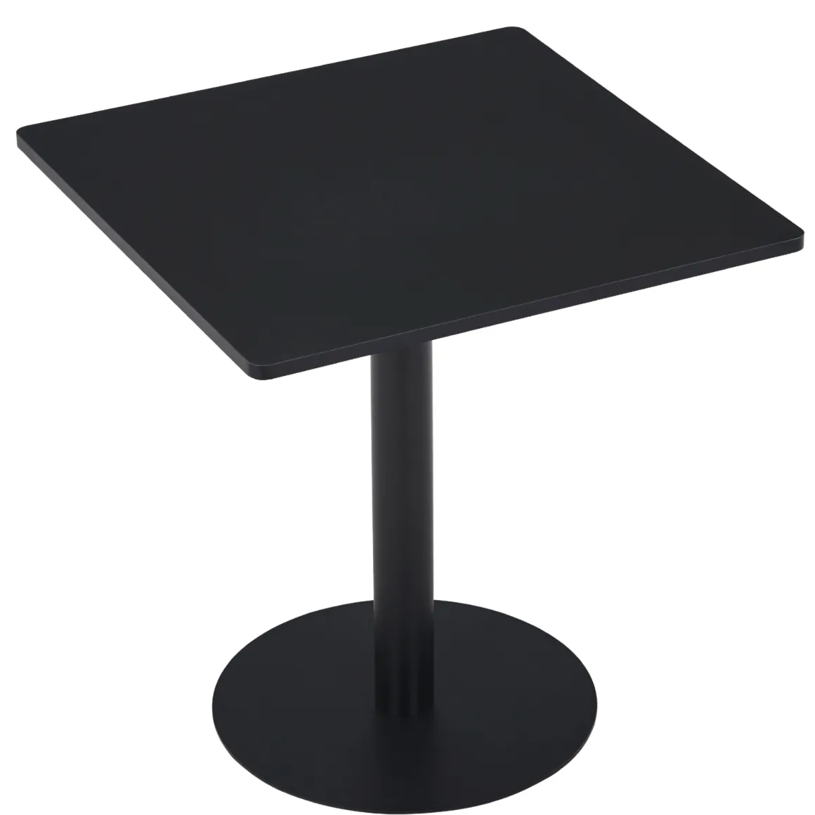 Stacey cafebord - 70 x 70 cm - Sort/Sort