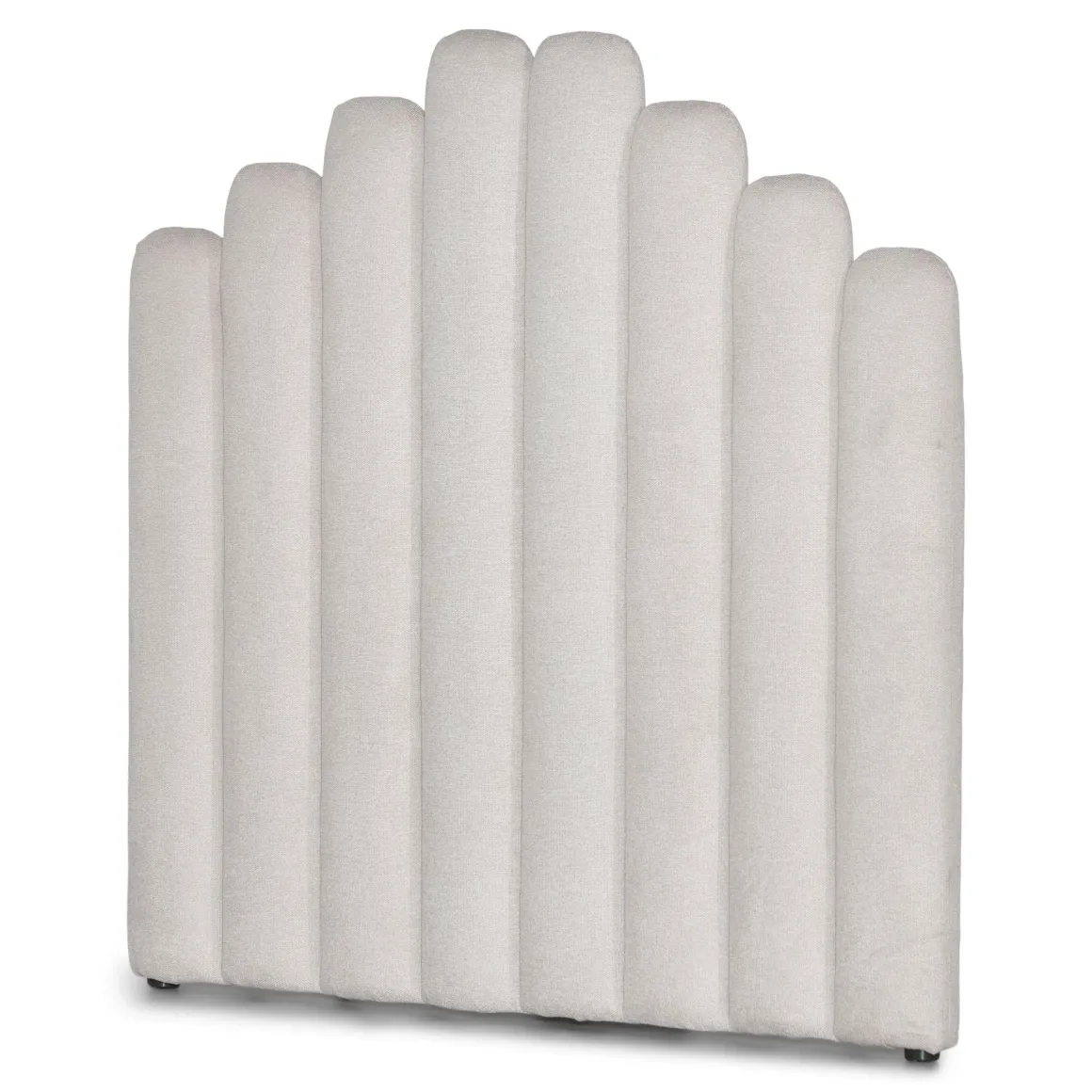 Viola sengegavl 140x143 cm i beige tekstil