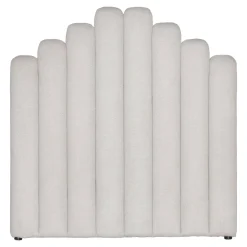 Viola sengegavl 140x143 cm i beige tekstil